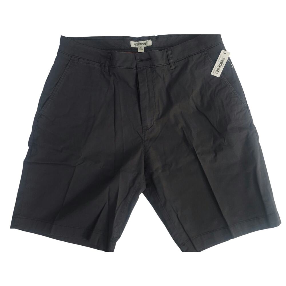 Good Threads Mens Black Shorts Size 33
